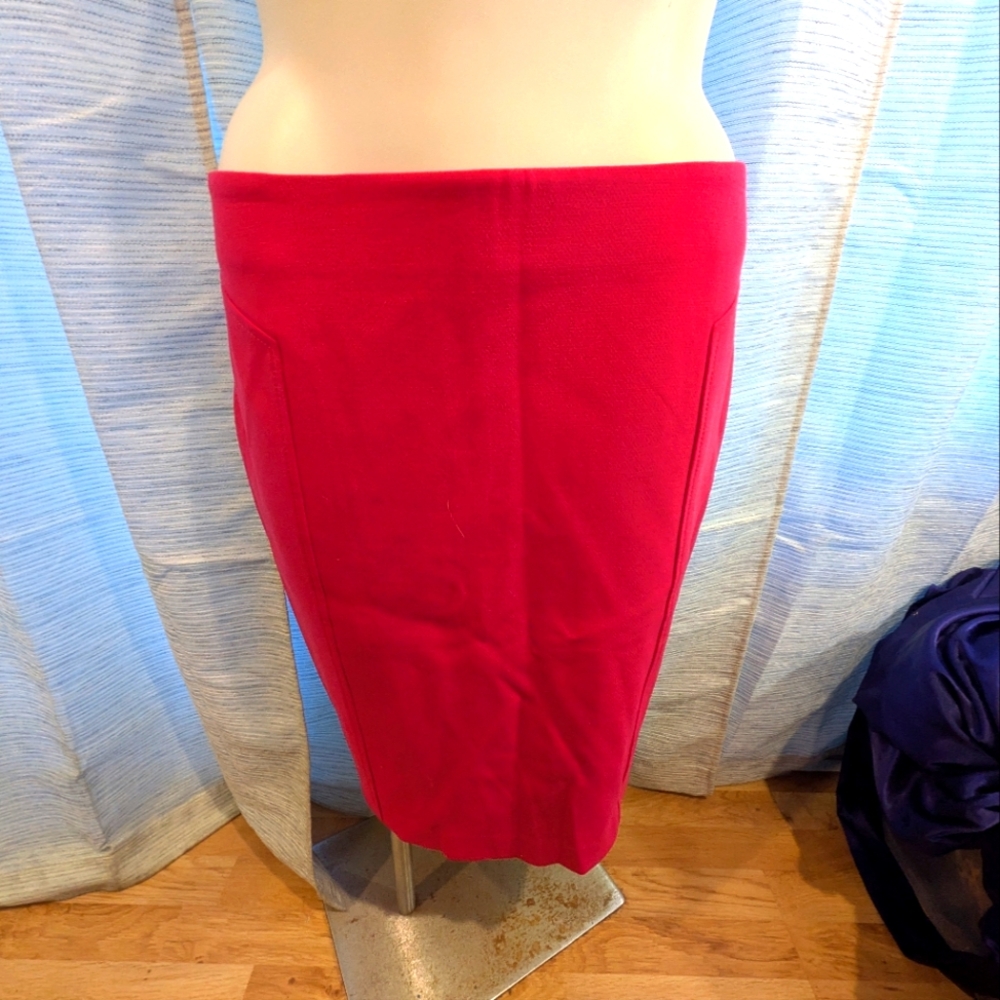 Hot Pink Women's Skirt - Size 16